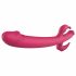 Dreamtoys Anywhere Pleasure Vibe - vibrator s 4 zobmi za polnjenje (roza)