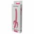 Dreamtoys Anywhere Pleasure Vibe - vibrator s 4 zobmi za polnjenje (roza)