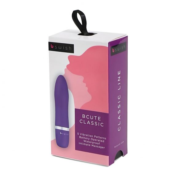 B SWISH Bcute Classic - vodoodporni vibrator za šminko (vijolična) 