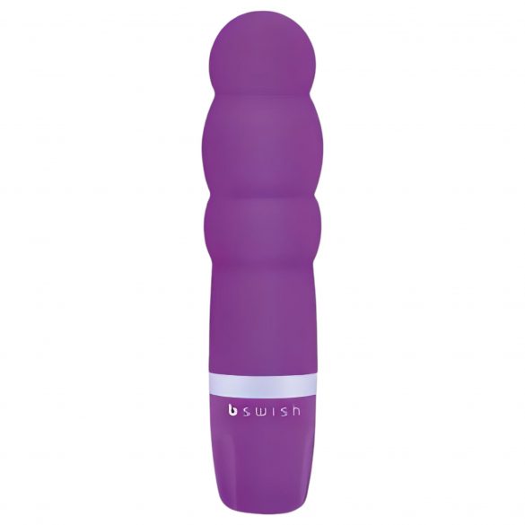 B SWISH Bcute Pearl - vodoodporni vibrator z biserom (vijolična) 