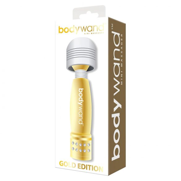 Bodywand - mini masažni vibrator (zlat) 