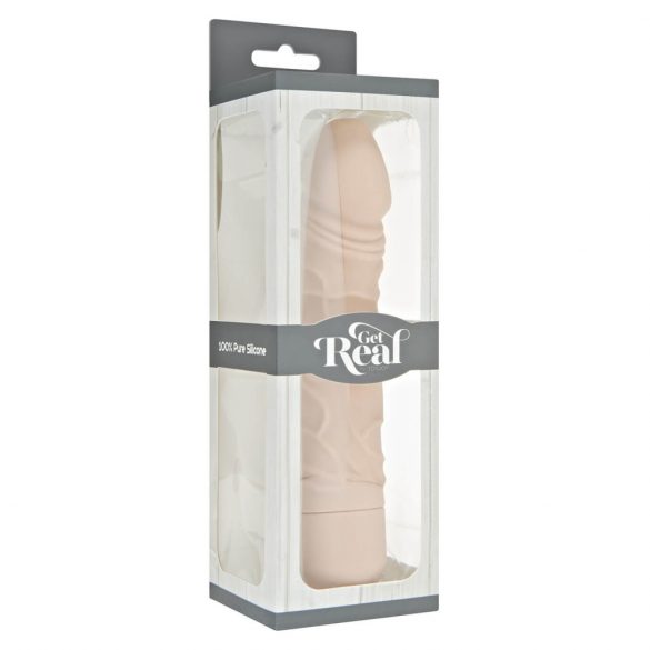 Classic Get Real - realistični silikonski vibrator (naravni) 