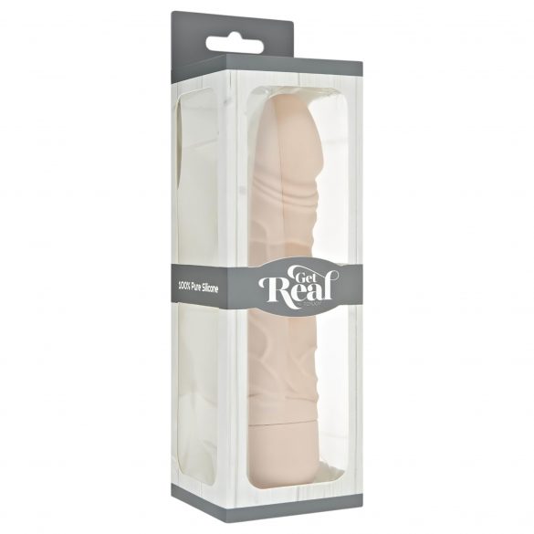 Classic Get Real - realistični silikonski vibrator (naravni) 