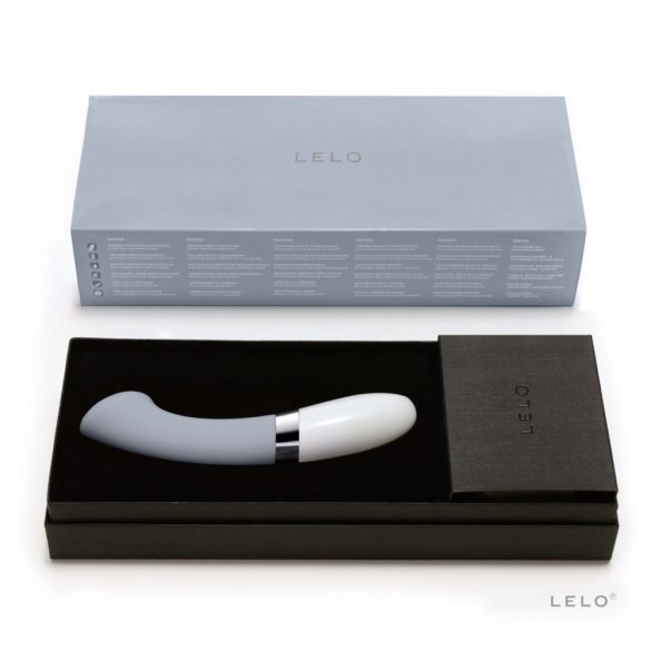 LELO Gigi 2 - silikonski vibrator za točko G (vodno modra) 