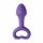 LOVELIFE BY OHMYBOD - EXPLORE - silikonski analni dildo (vijoličen)