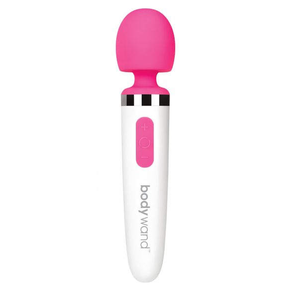 Bodywand Aqua Mini - akumulatorski, vodoodporni masažni vibrator (belo-roza)