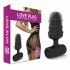 Love Plug - mini analni vibrator (črn) 