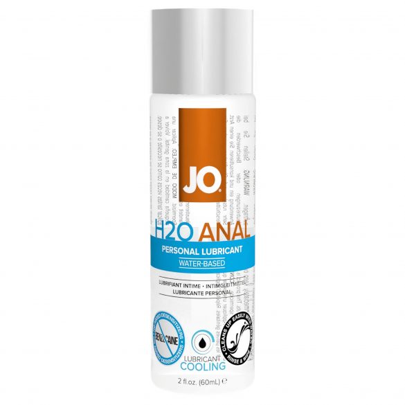 JO H2O Anal Cool - hladilni analni lubrikant na vodni osnovi (60ml) 