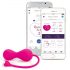 LOVELIFE BY OHMIBOD - KRUSH - Pametna žogica gekon duo za ponovno polnjenje (roza) 