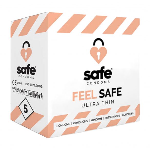 SAFE Feel Safe - tanek kondom (5 kosov) 