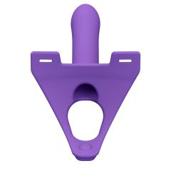 Perfect fit ZORO - strap-on dildo (vijolična)