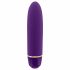 Rianne Essentials Classique Deep - silikonski vibrator s šminko (vijolična) 