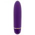 Rianne Essentials Classique Deep - silikonski vibrator s šminko (vijolična) 