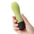 TENGA Iroha Zen - Matcha super mehki silikonski vibrator (zelen)