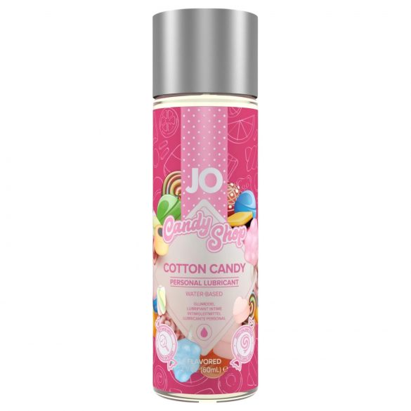 JO Candy Shop Cotton Candy - lubrikant na vodni osnovi - sladkorna vata (60ml) 