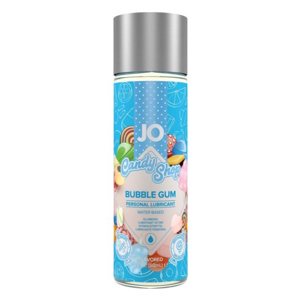 JO Candy Shop Bubble Gum - lubrikant na vodni osnovi - žvečilni gumi (60ml) 