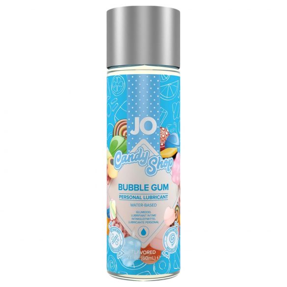 JO Candy Shop Bubble Gum - lubrikant na vodni osnovi - žvečilni gumi (60ml) 