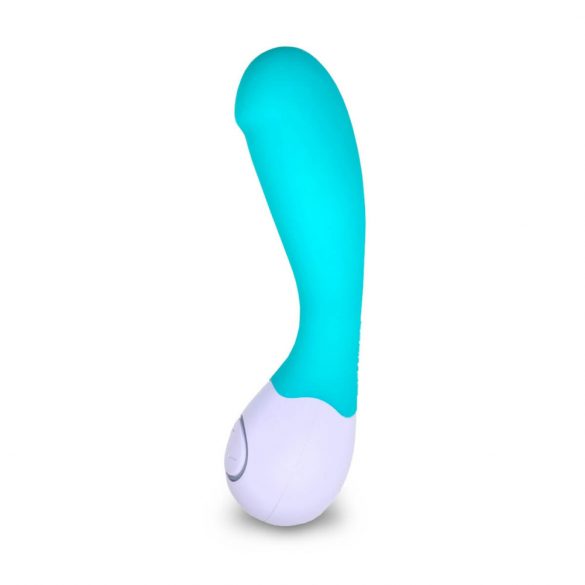 LOVELIFE BY OHMYBOD - CUDDLE - mini vibrator z možnostjo polnjenja za točko G (turkizna) 