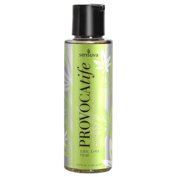 Sensuva Provocatife Hemp - feromonsko masažno olje (120ml) 