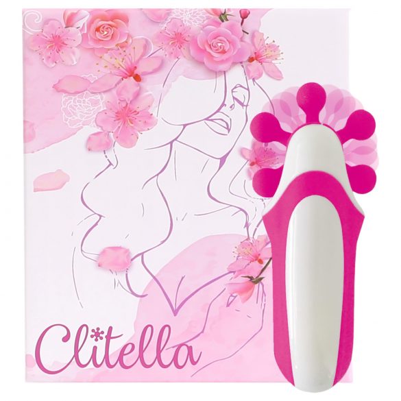 FEELZTOYS Clitella - brezžični, rotacijski, oralni vibrator (roza) 