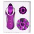 FEELZTOYS Clitella - brezžični, rotacijski, oralni vibrator (vijolična) 