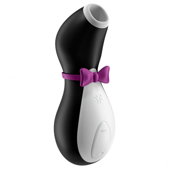 Satisfyer Penguin - vodoodporni stimulator klitorisa na baterije (črno-bel) 