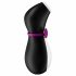 Satisfyer Penguin - vodoodporni stimulator klitorisa na baterije (črno-bel) 