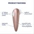 Satisfyer 1 Number One - vodoodporni stimulator klitorisa (rjav) 