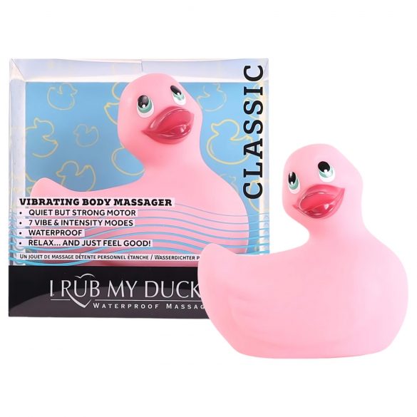 Moj Duckie 2.0 - vodoodporni klitoralni vibrator (roza)