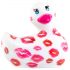 My Duckie Romance 2.0 - vodoodporni vibrator za klitoris (belo-roza)