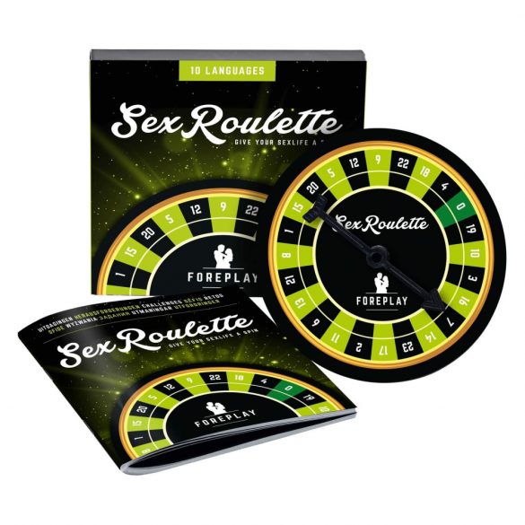 Sex Roulette Foreplay - družabna igra za seks (10 jezikov) 