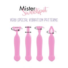   FEELZTOYS Mister Sweetspot - vodoodporni klitorisni vibrator za polnjenje (roza)