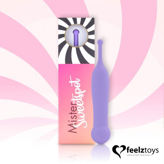FEELZTOYS Mister Sweetspot - vodoodporni klitorisni vibrator za polnjenje (vijolična)