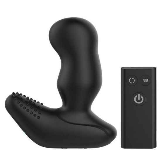 Nexus Revo Extreme - rotacijski vibrator za prostato z radijskim upravljanjem, ki ga je mogoče polniti (črn)