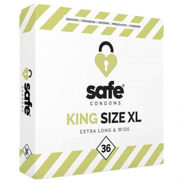 SAFE King Size XL - zelo velik kondom (36 kosov) 