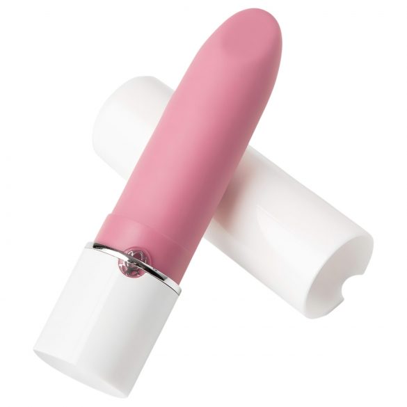 Magic Motion Lotos - pameten mini polnilni vibrator v obliki šminke (roza)