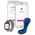 OHMIBOD Bluemotion Nex 3 – pameten, akumulatorski vibracijski obroček za penis (moder)