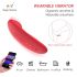 Magic Motion Nyx - pametni, vodoodporni klitorisni vibrator s funkcijo polnjenja (koralna barva) 