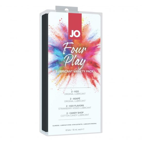 Sistem JO Four Play - igriv paket za odkrivanje (8x10 ml) 