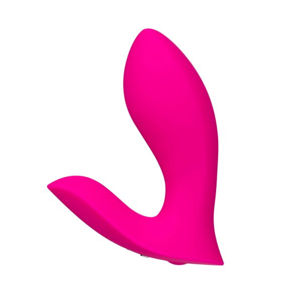 LOVENSE Flexer Panty - vibrator 2v1 za polnjenje (roza) 