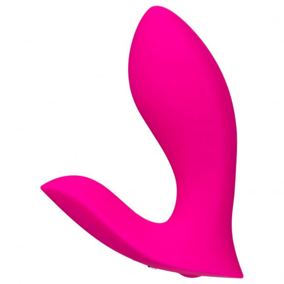 LOVENSE Flexer Panty - vibrator 2v1 za polnjenje (roza) 